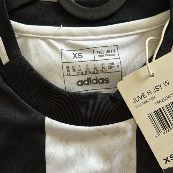 Juventus Adidas Womens Soccer Jersey NWT XS - Picture 9 of 10